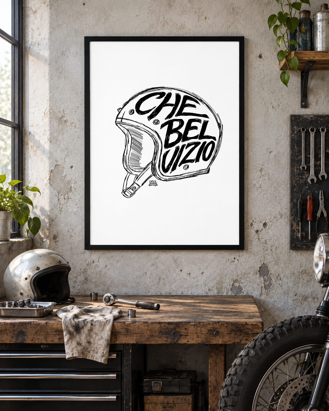 Poster «Che bel vizio» — formato verticale — RetroPosterGarage
