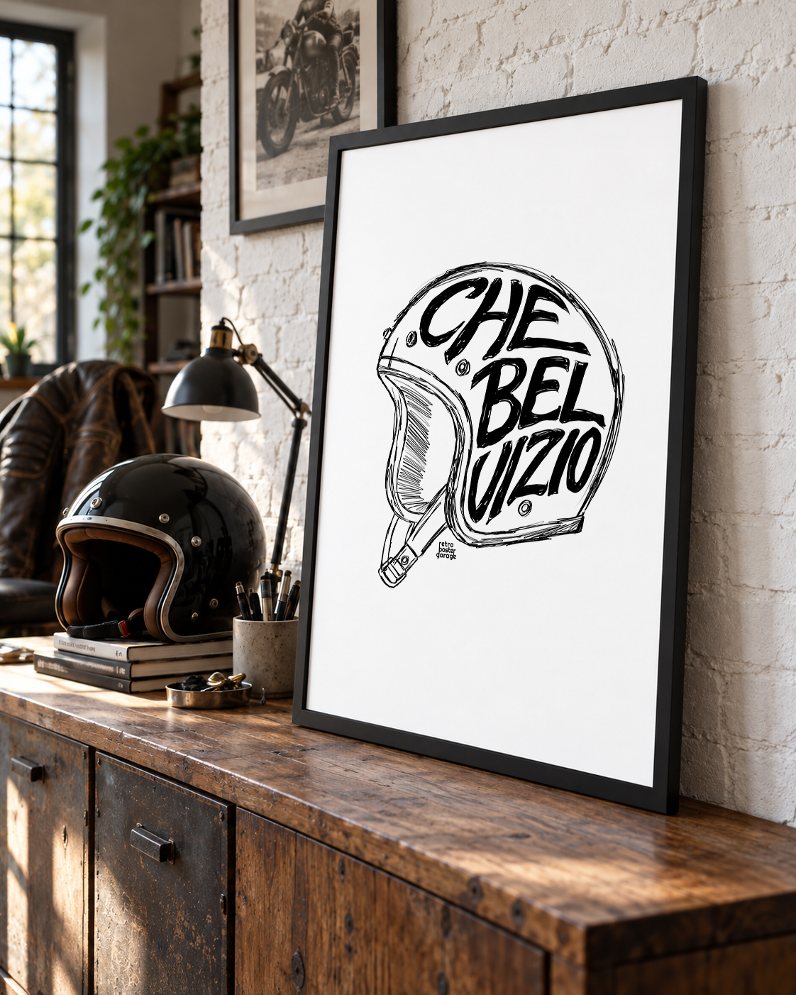 Poster «Che bel vizio» — formato verticale — RetroPosterGarage