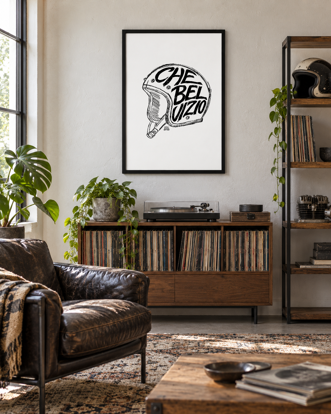Poster «Che bel vizio» — formato verticale — RetroPosterGarage