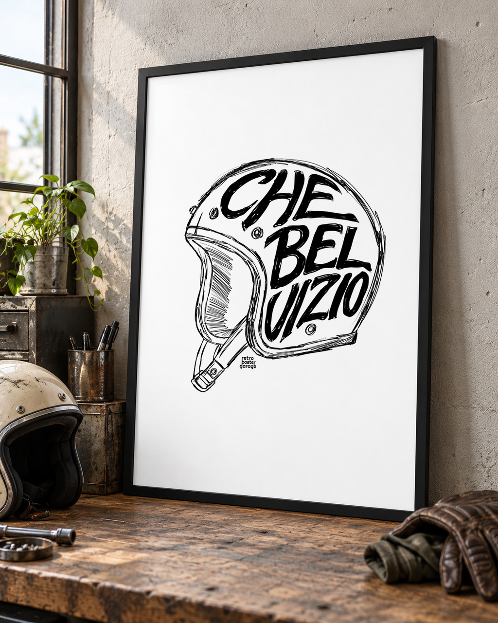 Poster «Che bel vizio» — formato verticale — RetroPosterGarage