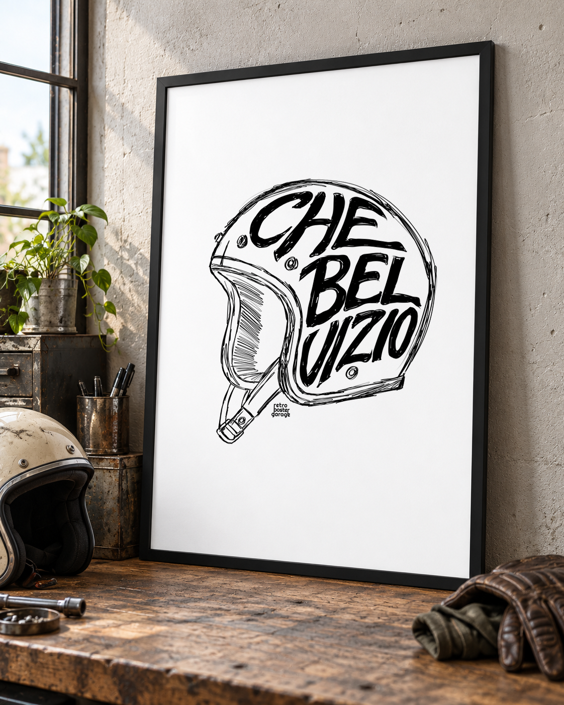 Poster «Che bel vizio» — formato verticale — RetroPosterGarage
