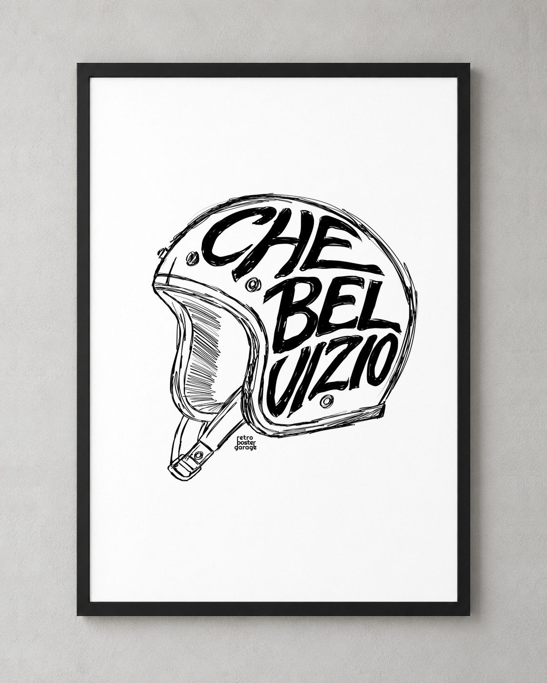 Poster «Che bel vizio» — formato verticale — RetroPosterGarage