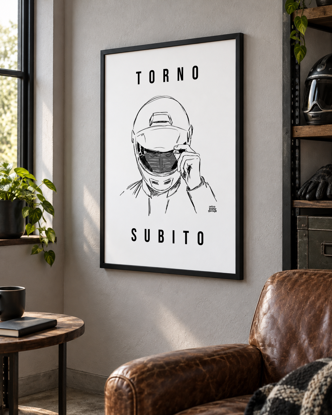 Poster «Torno subito — Integrale» — formato verticale — RetroPosterGarage
