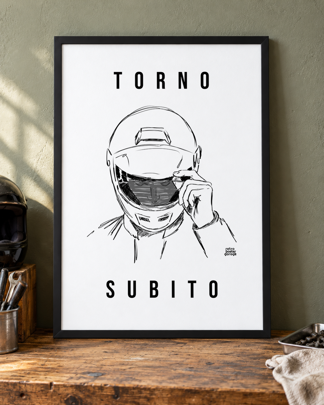 Poster «Torno subito — Integrale» — formato verticale — RetroPosterGarage