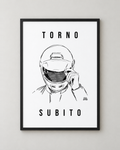 Poster «Torno subito — Integrale» — formato verticale — RetroPosterGarage